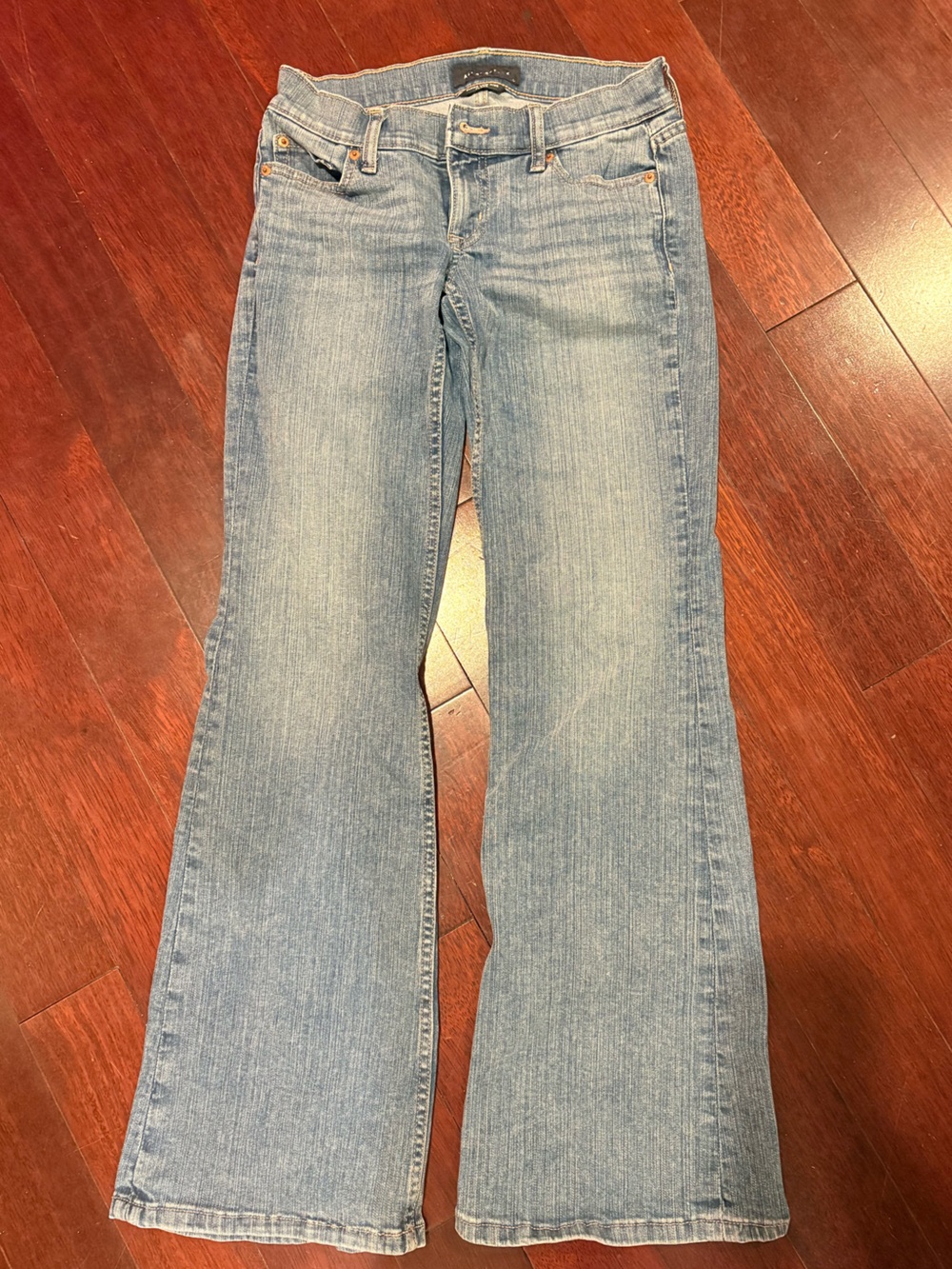 Aeropostale Super Low Rise Flare Jeans